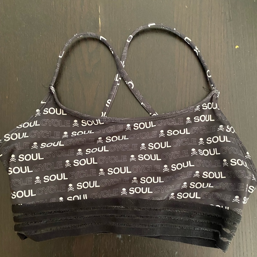 Soul cycle low impact sports bra